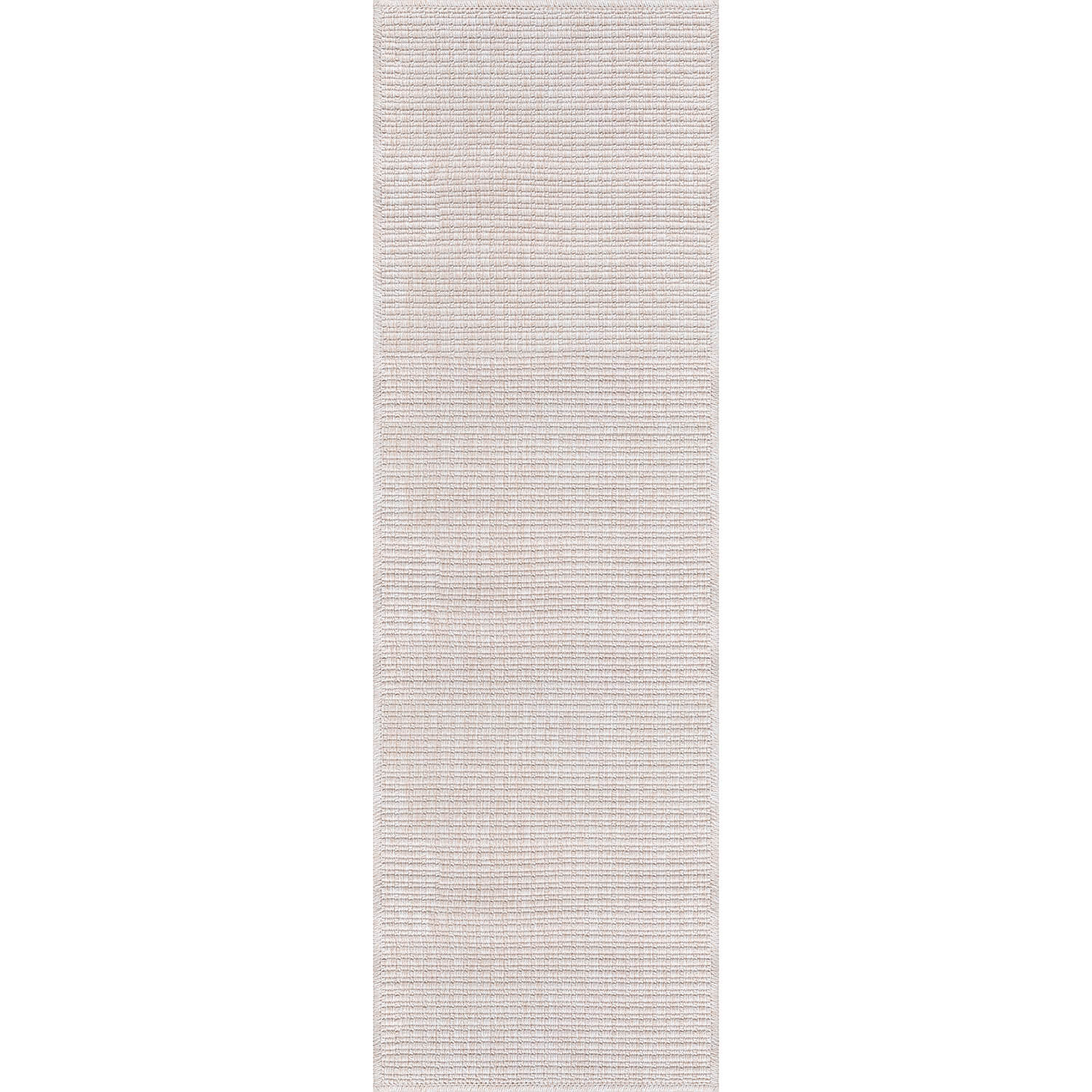 Easy Jute Off-White Solid Indoor Outdoor Rug