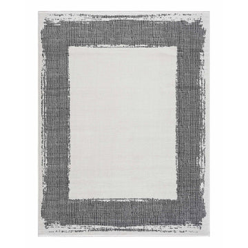 Laguna Off White Bordered Indoor Area Rug-2x7