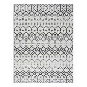 Laguna Off White Trellis Moroccan Indoor Area Rug-8x10